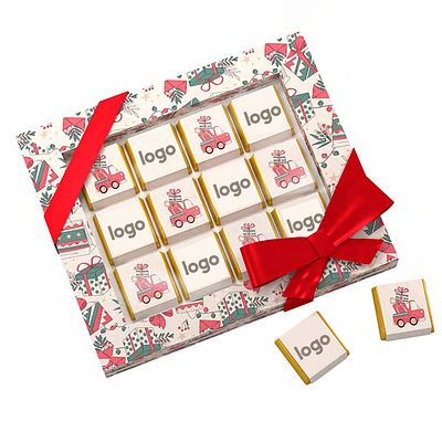 Caja napolitanas con lazo personalizable 100%