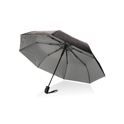 21" bicolor Impact AWARE ™ 190T RPET mini umbrella