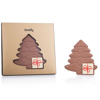 Arbol de chocolate gourmet en caja premium